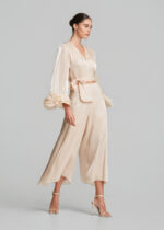 Κρουαζέ μπλούζα με διπλά βολάν στα μανίκια LYNNE FW26-27 - Image 4