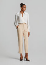 Chino παντελόνι από διπλό κρεπ ύφασμα LYNNE FW26-27 - Image 4