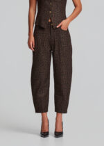 Λέοπαρ barrel παντελόνι LYNNE FW26-27 - Image 4