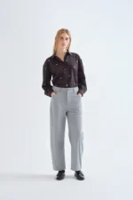 Πουκάμισο από 100% βαμβάκι με τύπωμα Candy COMPANIA FANTASTICA FW26-27 - Image 4
