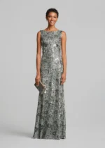 Μάξι φόρεμα με παγιέτες και drape πλάτη LYNNE FW26-27 - Image 4
