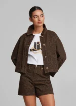 Animal print denim jacket LYNNE FW26-27 - Image 4