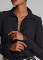 Shirt with decorative lace LYNNE FW26-27 - Image 5