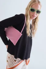 Μαύρο πλεκτό πουλόβερ COMPANIA FANTASTICA FW26-27 - Image 5