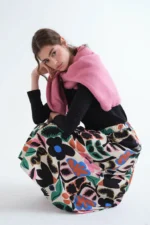 Μίντι φούστα με τύπωμα Neo Garden COMPANIA FANTASTICA FW26-27 - Image 5