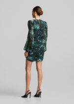 Printed mini dress with ruffles LYNNE FW26-27 - Image 5
