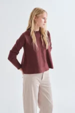 Basic brown jersey COMPANIA FANTASTICA FW26-27 - Image 5