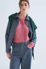 Ροζ ζακέτα COMPANIA FANTASTICA FW26-27 - Image 5