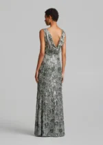 Μάξι φόρεμα με παγιέτες και drape πλάτη LYNNE FW26-27 - Image 6
