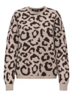 ONLJADE ANIMAL LS O-NECK KNT NOOS ONLY FW26-27
