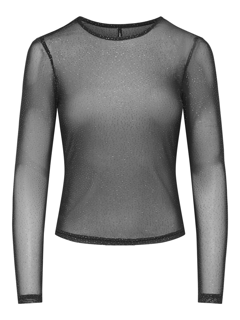 ONLY_Autumnwinter_5128365_15384893 ONLOPUS L/S MESH TOP JRS ONLY FW26-27 - Image 1
