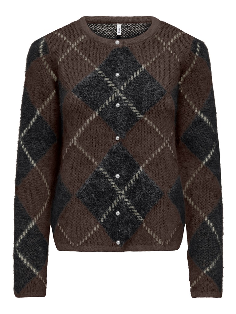 ONLY_Autumnwinter_5137247_15378142 ONLNOEME LS O-NECK CARDIGAN KNT ONLY FW26-27 - Image 1