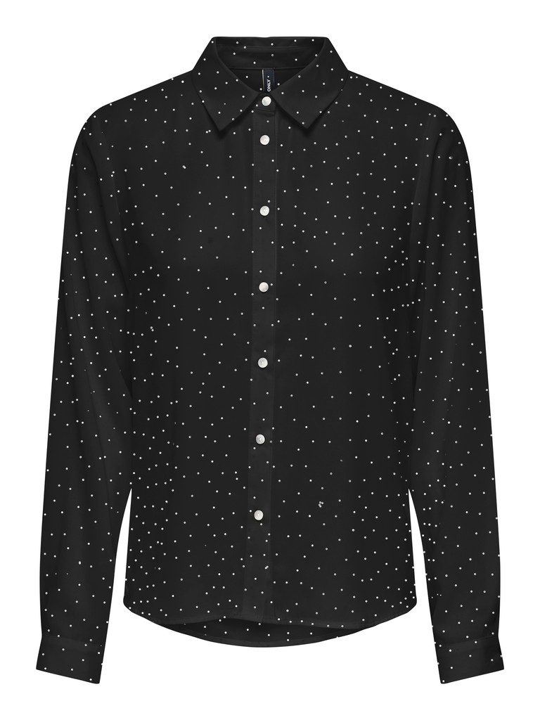ONLY_Autumnwinter_5137277_15357355 ONLZEKE L/S STUD SHIRT WVN ONLY FW26-27 - Image 1