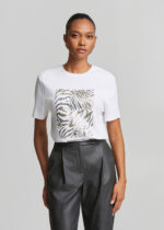 Μπλούζα με foil τύπωμα και παγιέτες LYNNE FW26-27 - Image 2