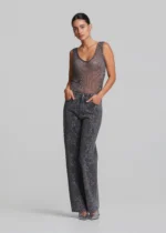 Τζιν παντελόνι με hot fix LYNNE FW26-27 - Image 2