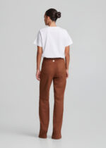Παντελόνι με suede δερμάτινη όψη LYNNE FW26-27 - Image 2