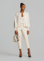 Knitted cardigan with lace LYNNE FW26-27 - Image 6