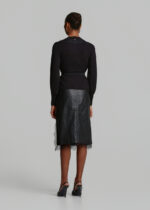 Knitted cardigan with lace LYNNE FW26-27 - Image 2