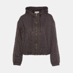 Animal print sweatshirt with hood LYNNE FW26-27