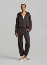 Animal print sweatshirt with hood LYNNE FW26-27 - Image 2