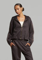 Animal print sweatshirt with hood LYNNE FW26-27 - Image 3