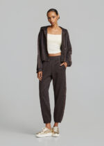 Animal print sweatshirt with hood LYNNE FW26-27 - Image 5