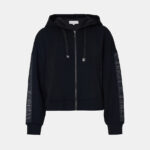 Scuba cropped cardigan with sleeve decoration LYNNE FW26-27