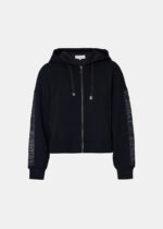 Scuba cropped cardigan with sleeve decoration LYNNE FW26-27