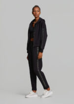 Scuba cropped cardigan with sleeve decoration LYNNE FW26-27 - Image 5