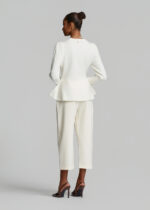 Πλεκτή peplum ζακέτα με πέρλες LYNNE FW26-27 - Image 3