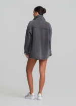 Γκρι τζιν πουκάμισο με hot fix LYNNE FW26-27 - Image 4