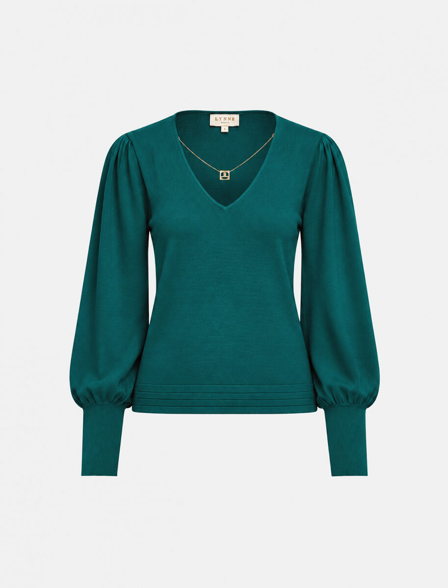 Knitted blouse with necklace LYNNE FW26-27