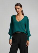 Πλεκτή μπλούζα με κολιέ LYNNE FW26-27 - Image 3