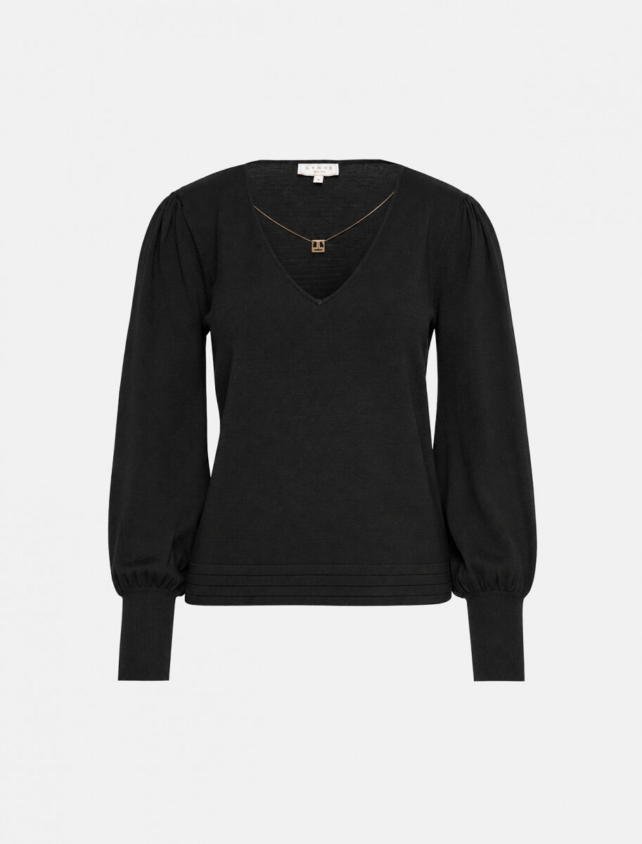 Knitted blouse with necklace LYNNE FW26-27