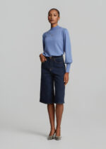 Knitted blouse with medium collar and necklace LYNNE FW26-27 - Image 5