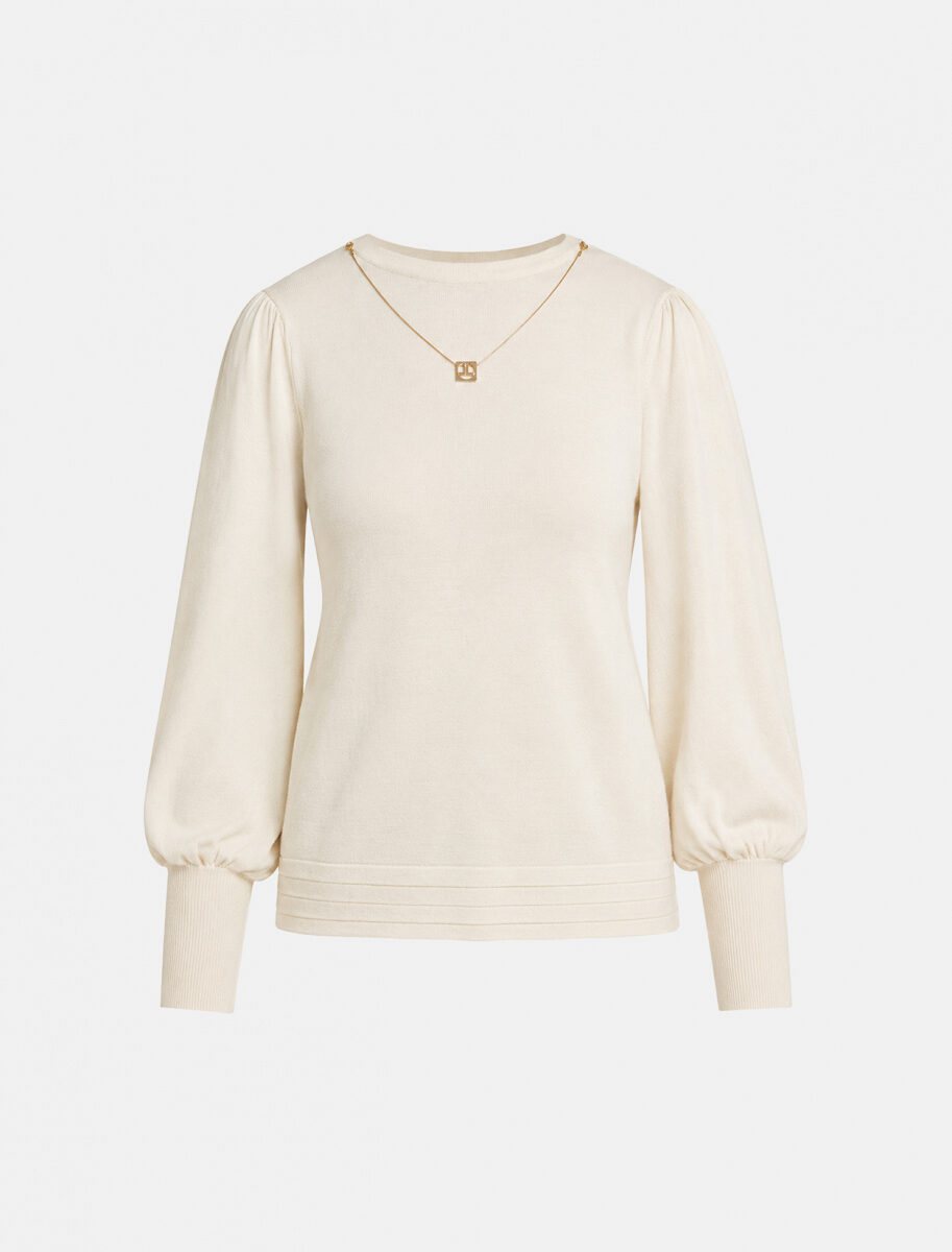 Μπλούζα λεπτής πλέξης με κολιέ LYNNE FW26-27