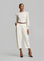 Knitted blouse with lace LYNNE FW26-27 - Image 6