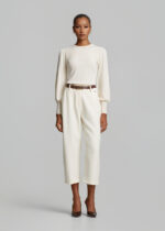 Knitted blouse with lace LYNNE FW26-27 - Image 4