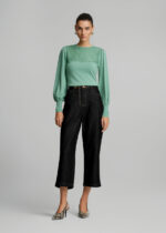 Knitted blouse with lace LYNNE FW26-27 - Image 6