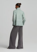 Sweater with applique embroidery on the sleeves LYNNE FW26-27 - Image 2