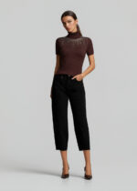 Knitted turtleneck blouse with hot fix LYNNE FW26-27 - Image 5
