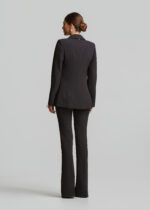 Μεσάτο μακρύ σακάκι από διπλό κρεπ LYNNE FW26-27 - Image 2
