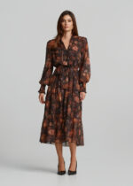 Εμπριμέ μίντι φόρεμα από μουσελίνα LYNNE FW26-27 - Image 4