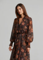 Εμπριμέ μίντι φόρεμα από μουσελίνα LYNNE FW26-27 - Image 3