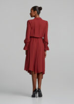 Μίντι κρουαζέ φόρεμα με βολάν LYNNE FW26-27 - Image 2