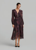 Μίντι φόρεμα από εμπριμέ μουσελίνα LYNNE FW26-27 - Image 5