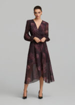 Μίντι φόρεμα από εμπριμέ μουσελίνα LYNNE FW26-27 - Image 3