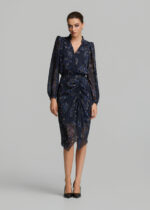 Μίντι φόρεμα από εμπριμέ μουσελίνα LYNNE FW26-27 - Image 6