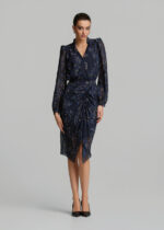 Μίντι φόρεμα από εμπριμέ μουσελίνα LYNNE FW26-27 - Image 4
