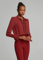 Shirt with decorative lace LYNNE FW26-27 - Image 4